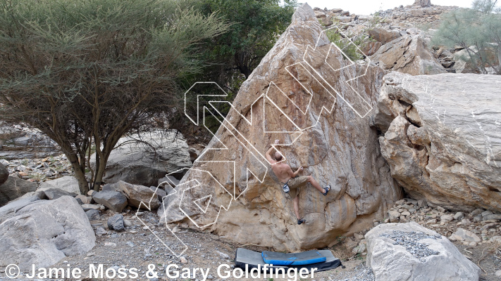 photo of Pink Pyramid from Oman: Bouldering