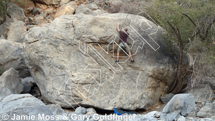 photo of Concave Wall from Oman: Bouldering