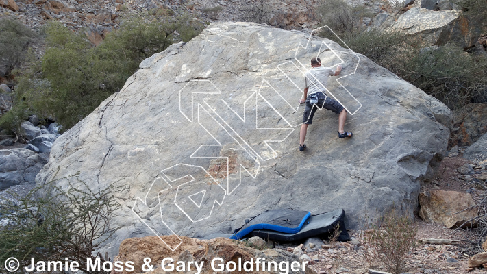 photo of Huge Slab from Oman: Bouldering