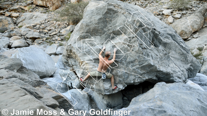 photo of Splitter Boulder from Oman: Bouldering