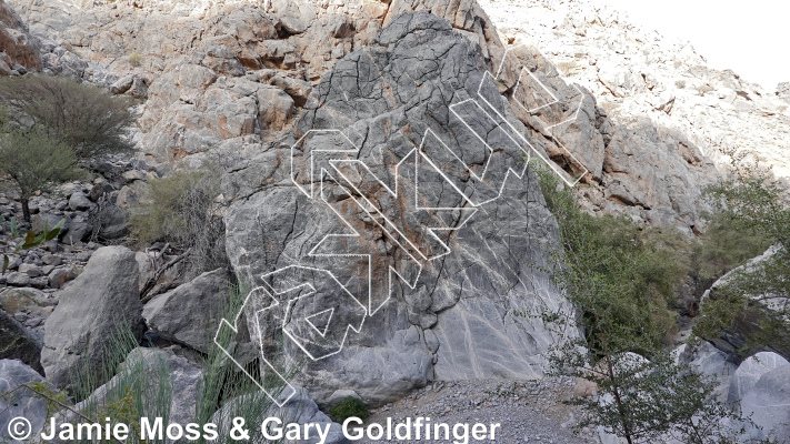 photo of Matterhorn Boulder from Oman: Bouldering