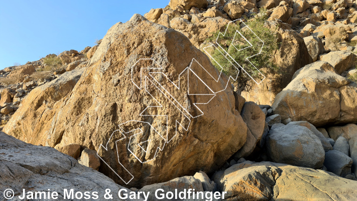 photo of Two Low Jugs from Oman: Bouldering