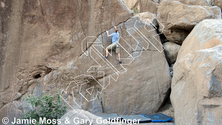 photo of Orange Wall from Oman: Bouldering