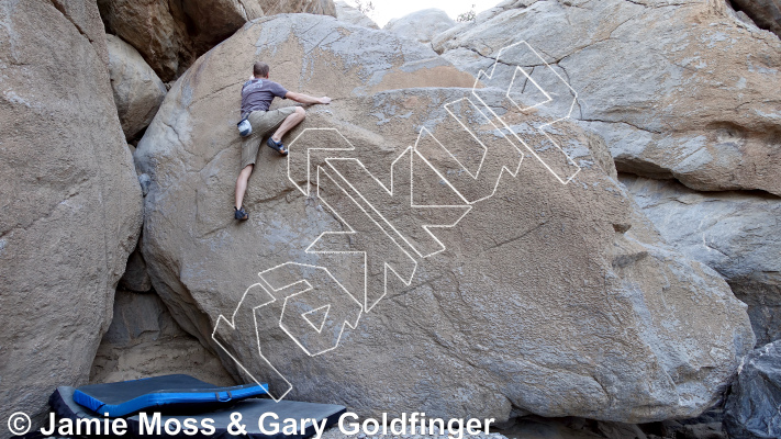 photo of Orange Wall from Oman: Bouldering