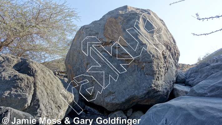 photo of Scooped Boulder from Oman: Bouldering