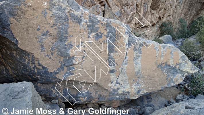 photo of Goat Boulder from Oman: Bouldering