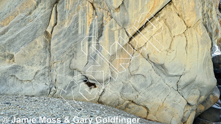 photo of Slippery Crack from Oman: Bouldering