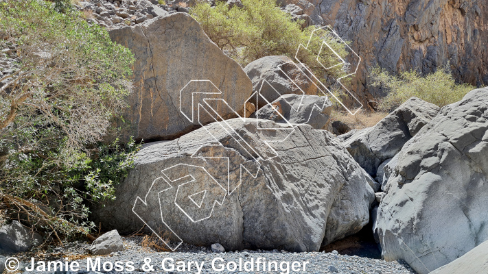 photo of V-Cracks from Oman: Bouldering