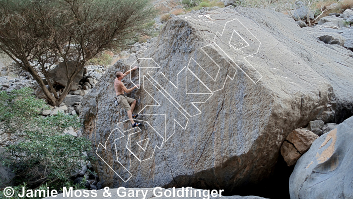 photo of V-Cracks from Oman: Bouldering