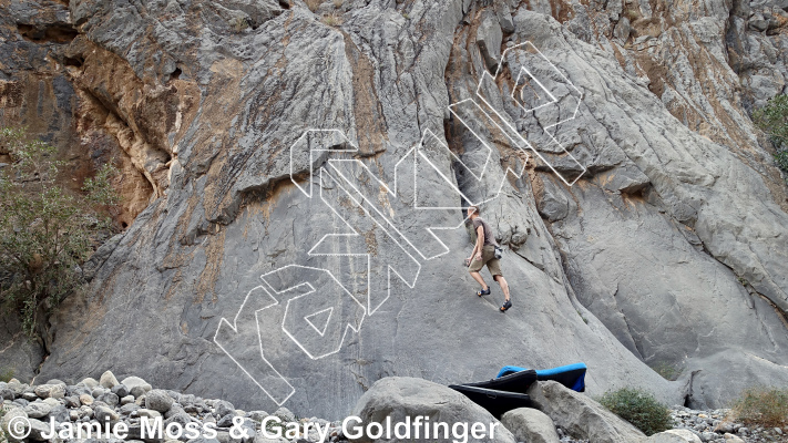 photo of Smooth Slabs from Oman: Bouldering