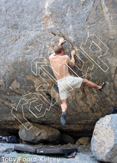 photo of Lower Pool Wall from Oman: Bouldering