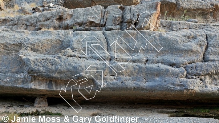 photo of Upper Pool Wall from Oman: Bouldering