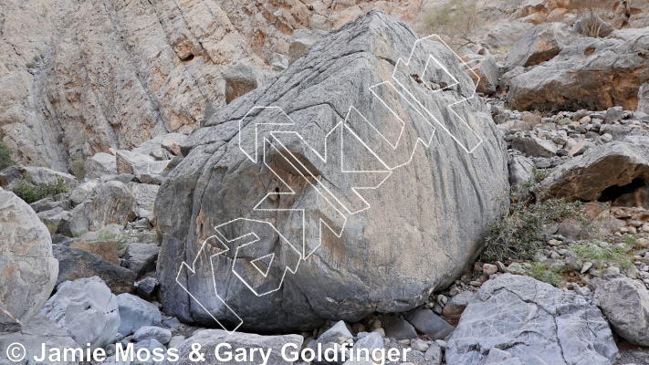 photo of Jet Lag Boulder from Oman: Bouldering