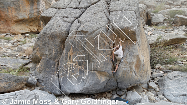 photo of Jet Lag Boulder from Oman: Bouldering