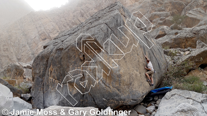 photo of Jet Lag Boulder from Oman: Bouldering