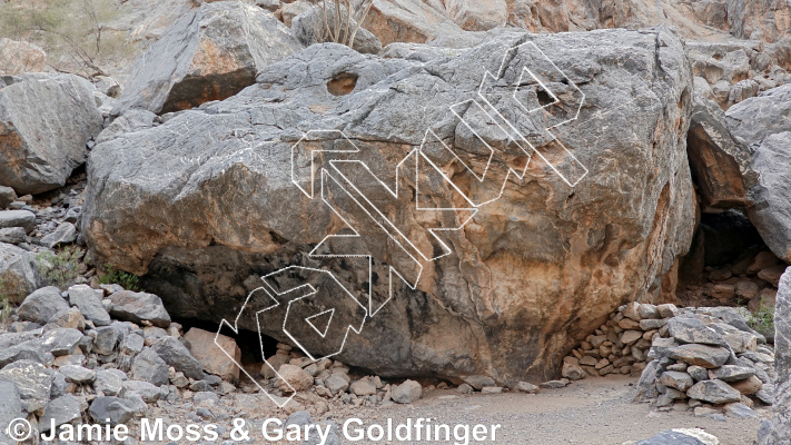 photo of Twenty Days Boulder from Oman: Bouldering