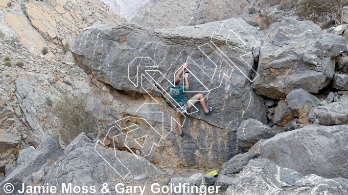 photo of Friendly Boulder from Oman: Bouldering