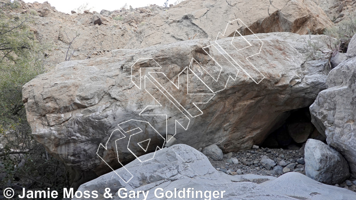 photo of Mantle Boulder from Oman: Bouldering