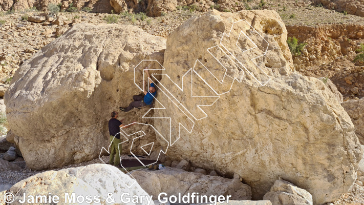 photo of The Cave from Oman: Bouldering