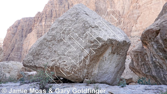 photo of 1001 Bites Boulder from Oman: Bouldering