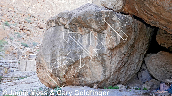 photo of Village Boulder from Oman: Bouldering