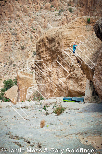 photo of Incredible Journey Boulder from Oman: Bouldering