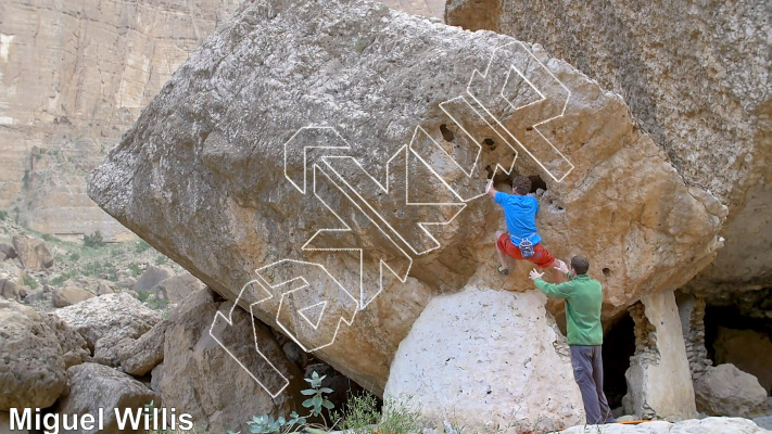 photo of Incredible Journey Boulder from Oman: Bouldering