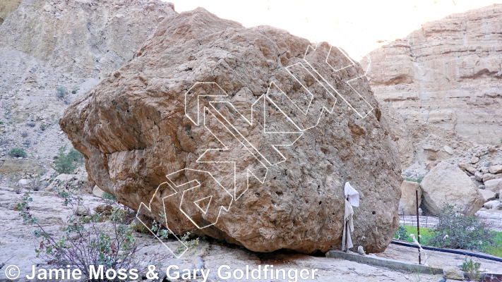 photo of Garden Boulder from Oman: Bouldering
