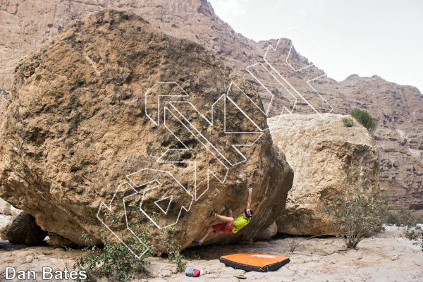photo of Jaber Wocky Boulder from Oman: Bouldering