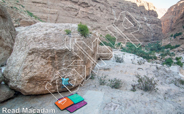 photo of Flea Market Boulder from Oman: Bouldering