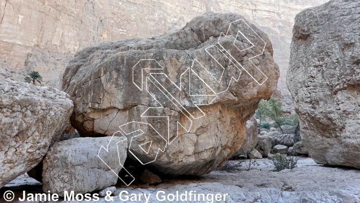 photo of Omanosaurus Boulder from Oman: Bouldering