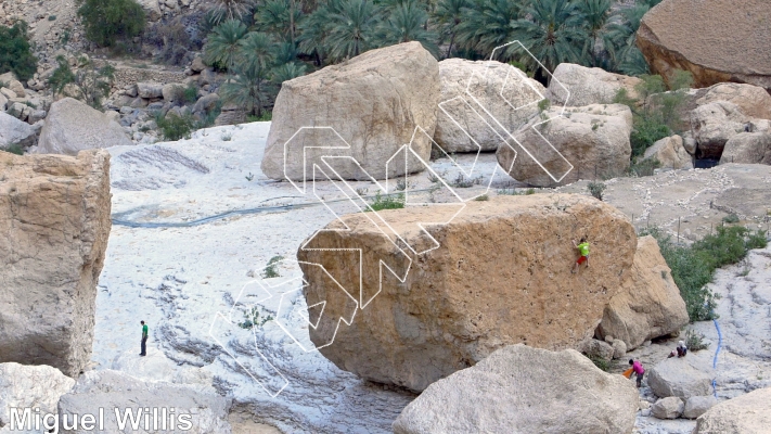 photo of Make a Wish Boulder from Oman: Bouldering