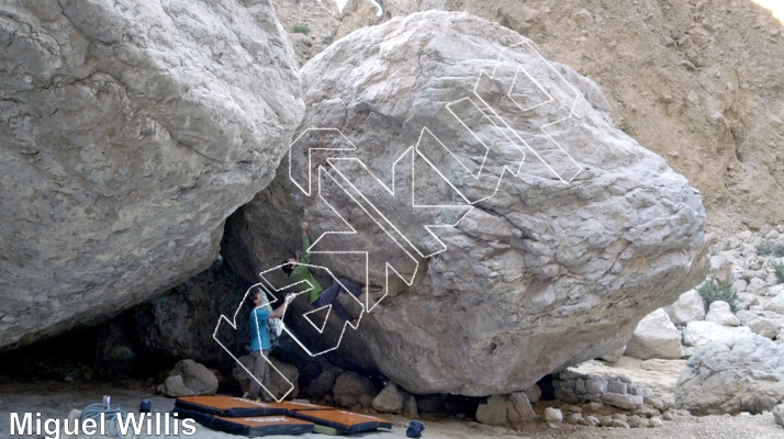 photo of The Beginning Boulder from Oman: Bouldering