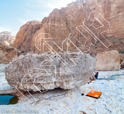 photo of Warm-up Boulder from Oman: Bouldering