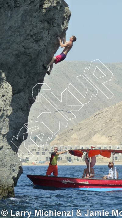 photo of Arete  from Oman: Deep-Water Soloing
