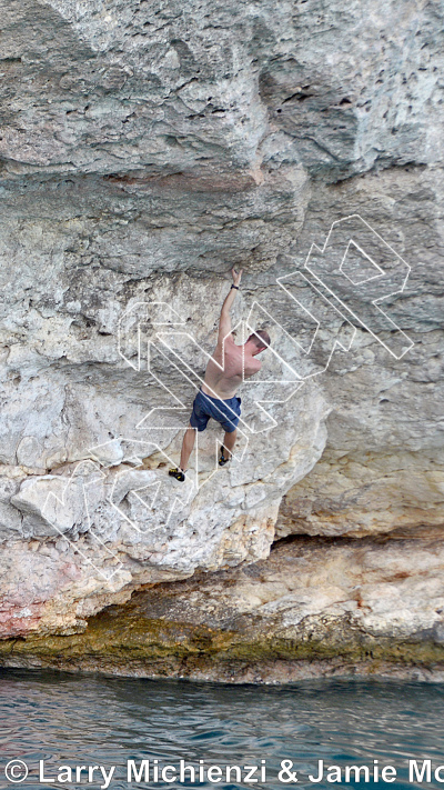 photo of Left of Ledge from Oman: Deep-Water Soloing