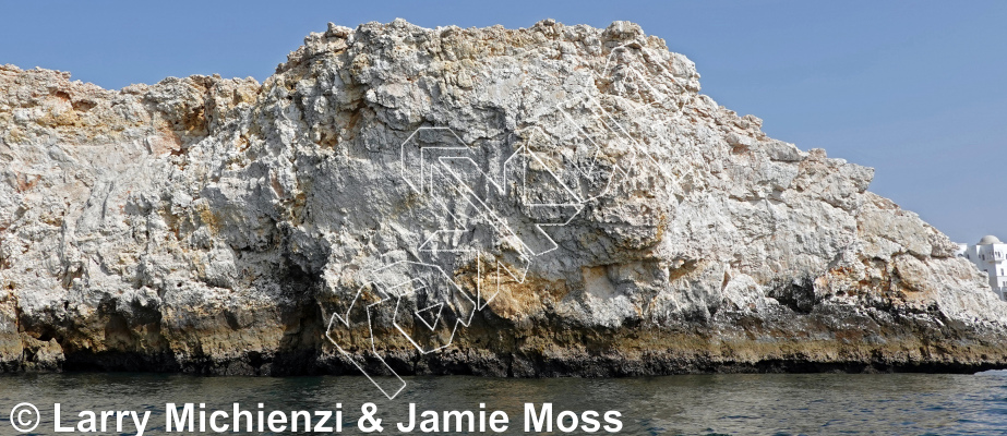 photo of Main Wall from Oman: Deep-Water Soloing