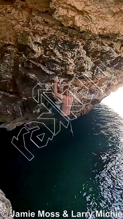 photo of Monster Roof from Oman: Deep-Water Soloing