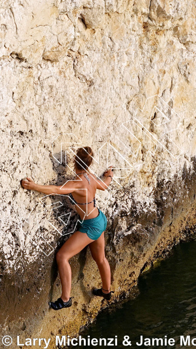 photo of Steep Slab from Oman: Deep-Water Soloing