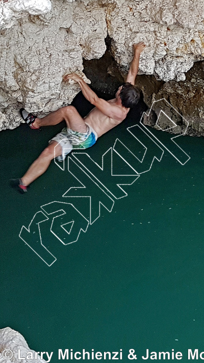 photo of Overhanging Corners from Oman: Deep-Water Soloing