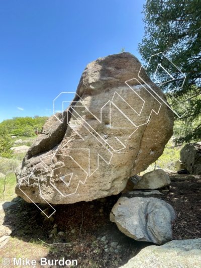 photo of Concentrate Boulder from Castlewood Canyon State Park