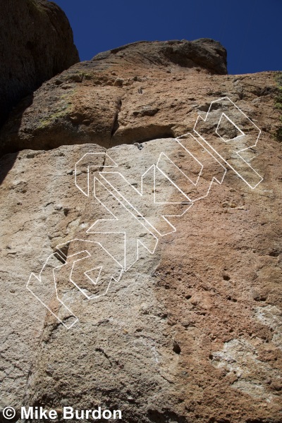 photo of Seem to Seam, 5.12a ★ at Juggernaut Area from Castlewood Canyon State Park