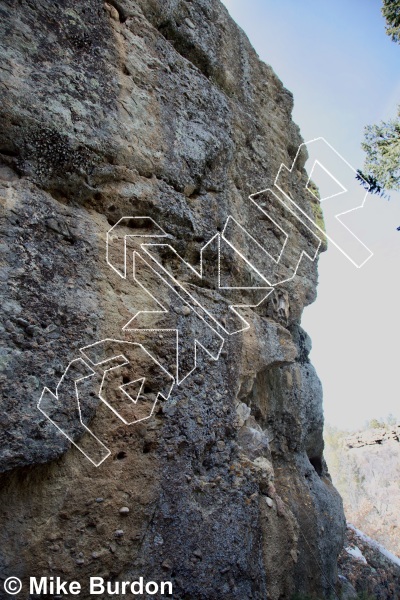 photo of The Ride , 5.10c ★ at Terminal Area from Castlewood Canyon State Park