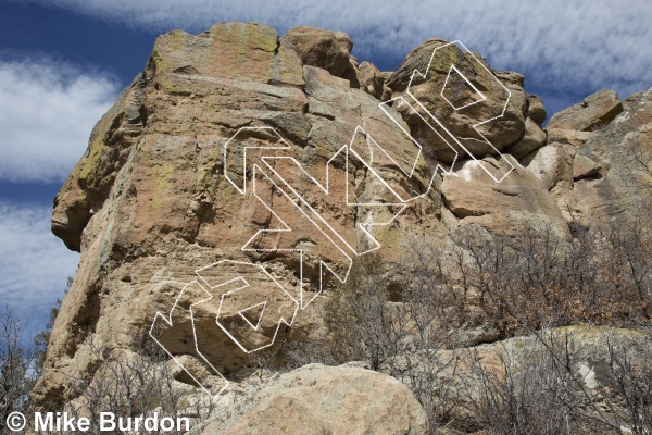 photo of Conspicuous Consumption, 5.8 ★★ at South Canyon Point from Castlewood Canyon State Park