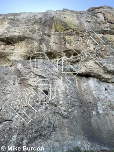 photo of Allied Wall from Castlewood Canyon State Park