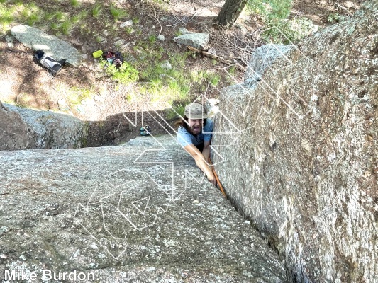 photo of The Proverbial Cracks from Castlewood Canyon State Park