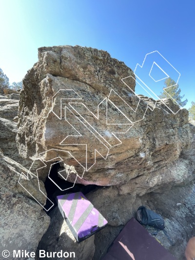 photo of Baptist Blocks from Castlewood Canyon State Park