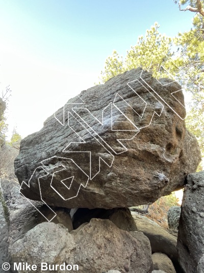 photo of Baptist Blocks from Castlewood Canyon State Park