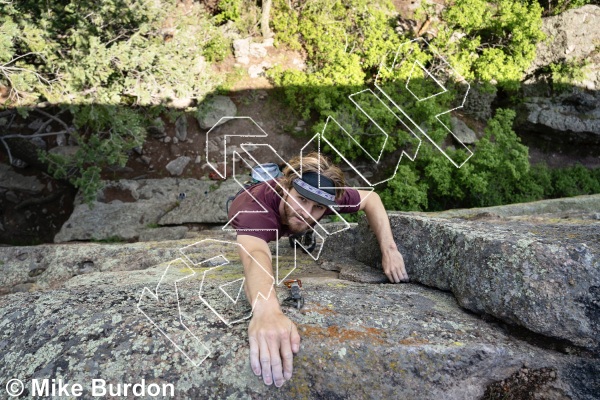 photo of Allied Wall from Castlewood Canyon State Park