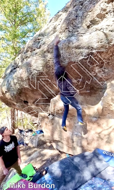 photo of Vision Boulder from Castlewood Canyon State Park